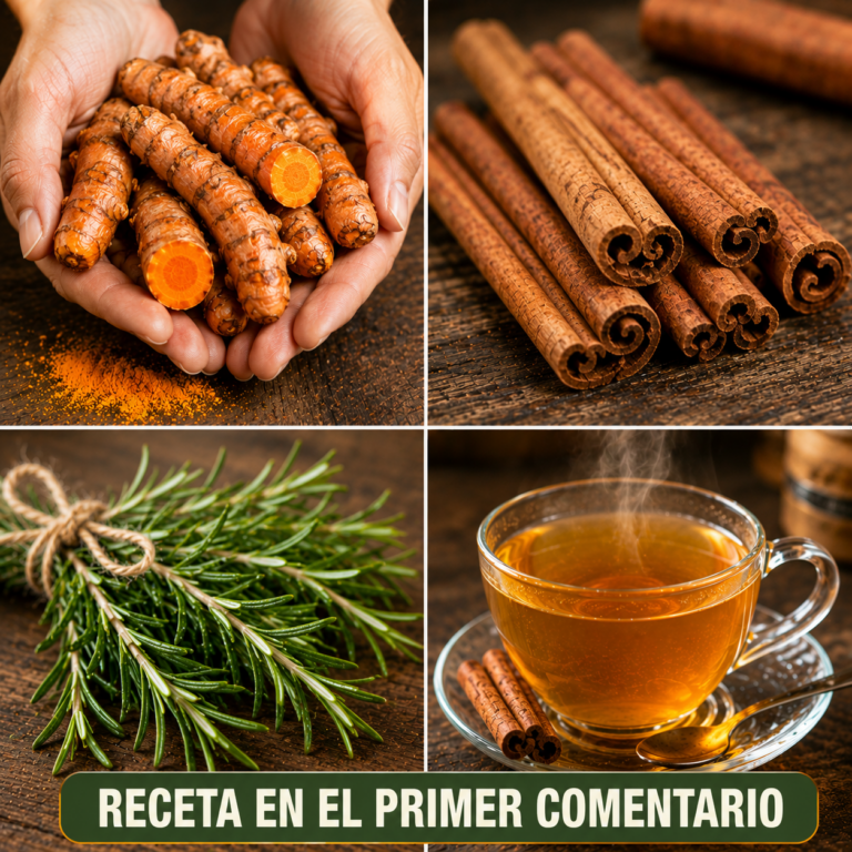 El Poder de la Naturaleza: Cómo la Infusión de Canela, Cúrcuma y Romero Apoya tu Salud Metabólica y Articular.