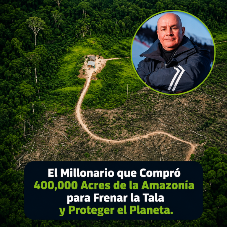 El Millonario que Compró 400,000 Acres de la Amazonía para Frenar la Tala y Proteger el Planeta.