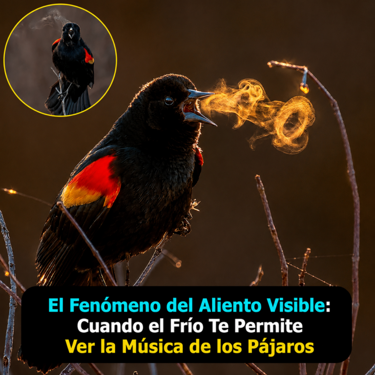 El Fenómeno del Aliento Visible: Cuando el Frío Te Permite Ver la Música de los Pájaros.