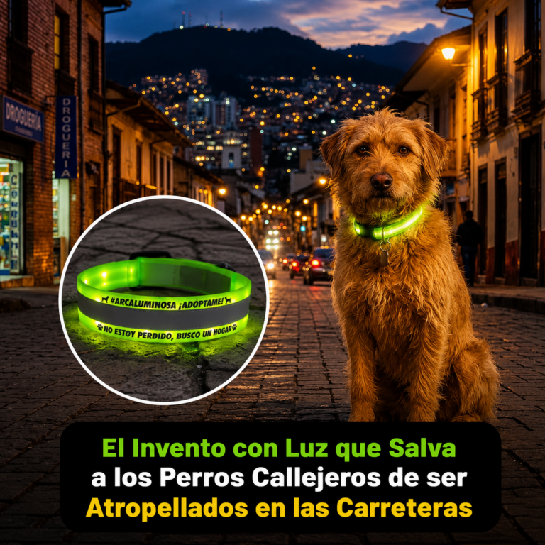 El Invento con Luz que Salva a los Perros Callejeros de ser Atropellados en las Carreteras.