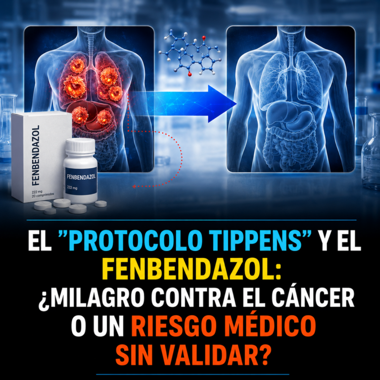 El “Protocolo Tippens” y el Fenbendazol: ¿Milagro Contra el Cáncer o un Riesgo Médico Sin Validar?