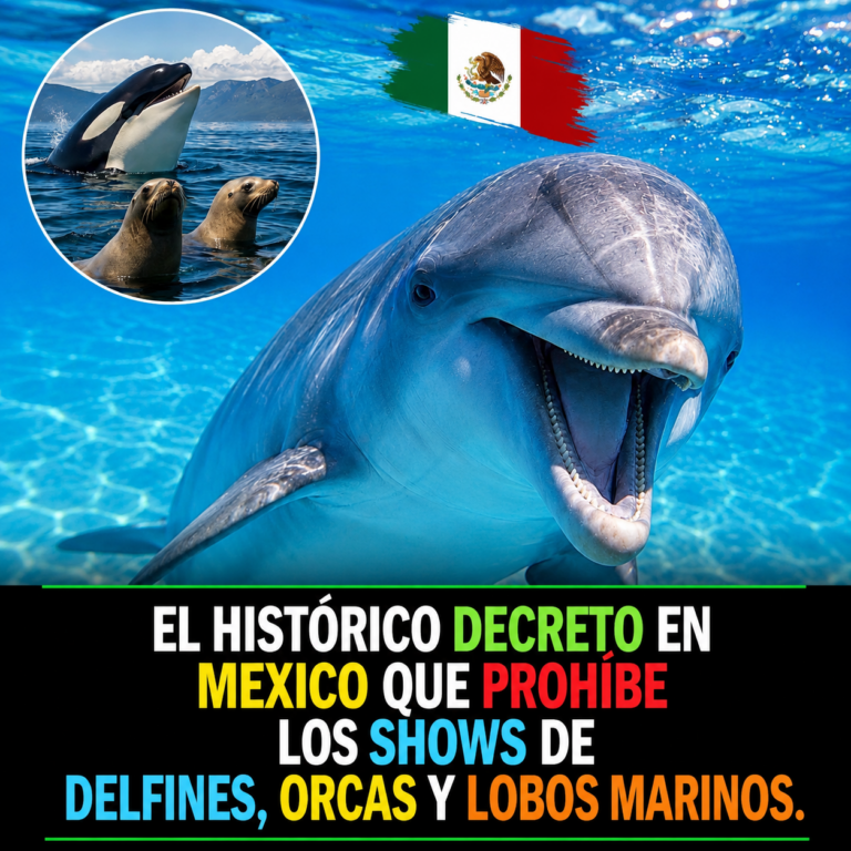 El Histórico Decreto en Mexico que Prohíbe los Shows de Delfines, Orcas y Lobos Marinos.
