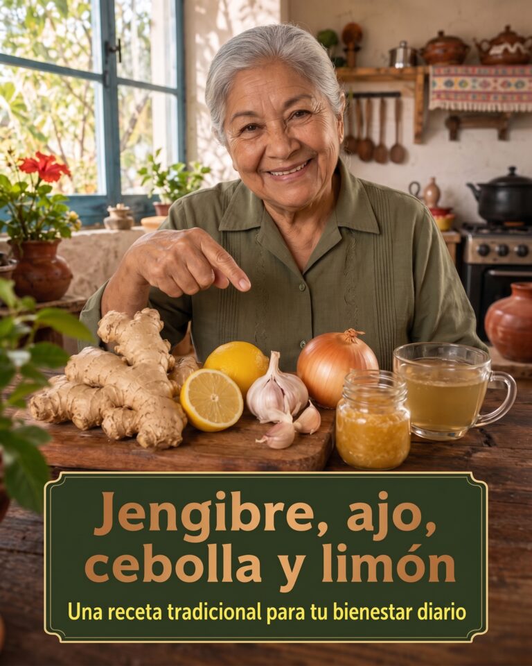 Jengibre, Ajo, Cebolla y Limón: La Mezcla Tradicional que Muchas Personas Incorporan a su Rutina de Bienestar
