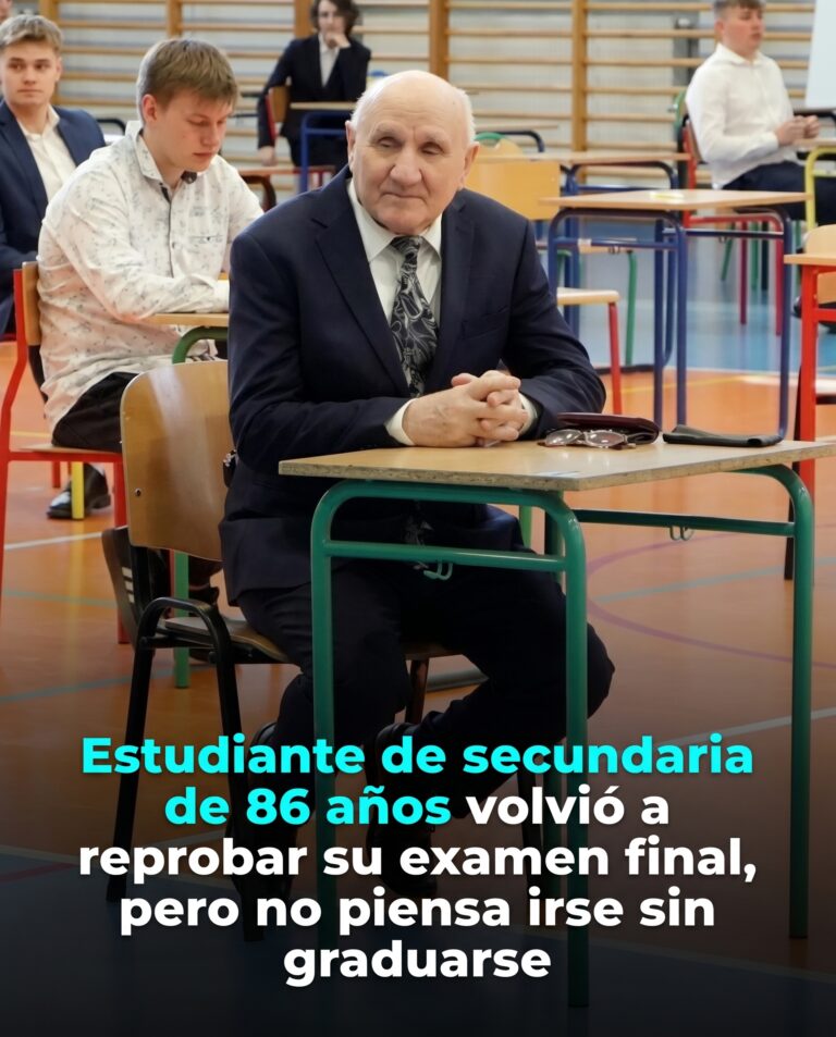 A los 86 años volvió a presentar exámenes: la increíble historia del hombre que desafió la edad para terminar sus estudios