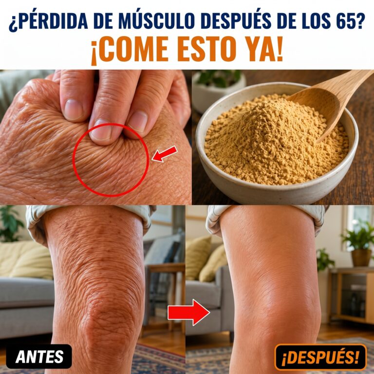 Fortalece tus Piernas Después de los 65: 3 Bebidas Naturales para Recuperar la Fuerza Muscular