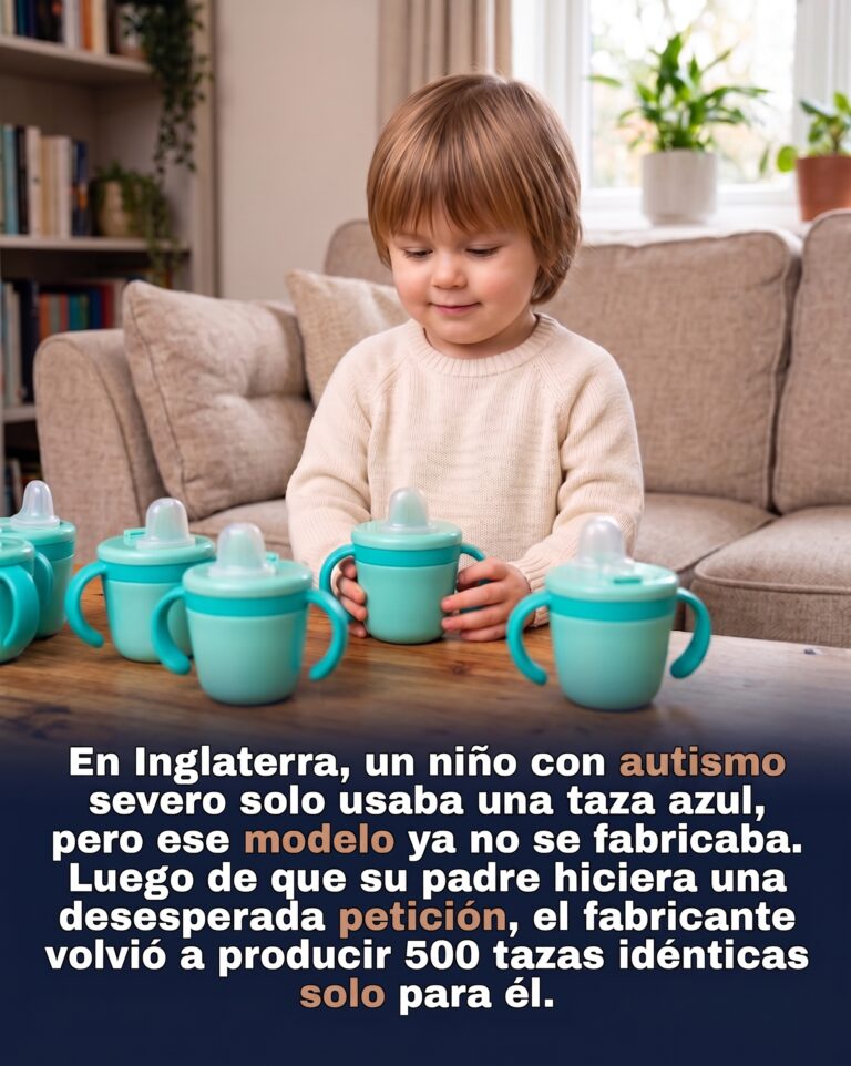 La Historia de la Taza Azul que Movilizó al Mundo para Salvar a un Niño con Autismo