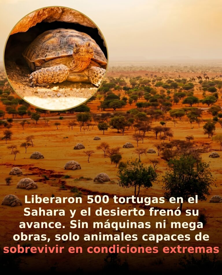 Las 500 Tortugas que Ayudaron a Devolver la Vida al Desierto: El Sorprendente Experimento que Nadie Esperaba