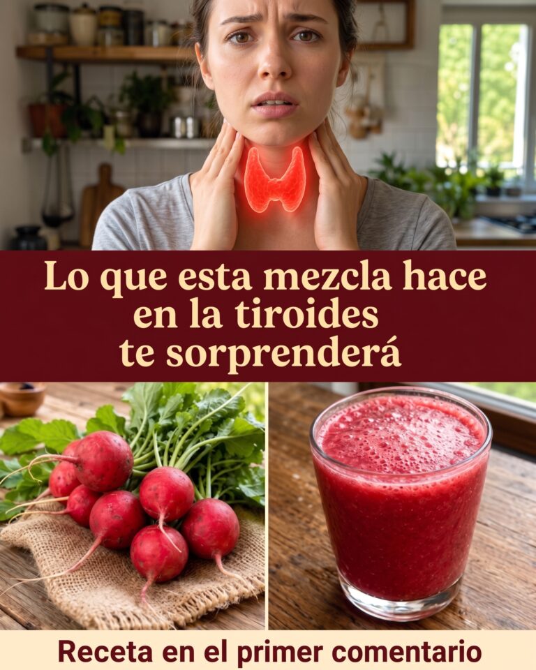 Rábano y Tiroides: El Poder de un Vegetal Natural para Apoyar tu Bienestar Diario