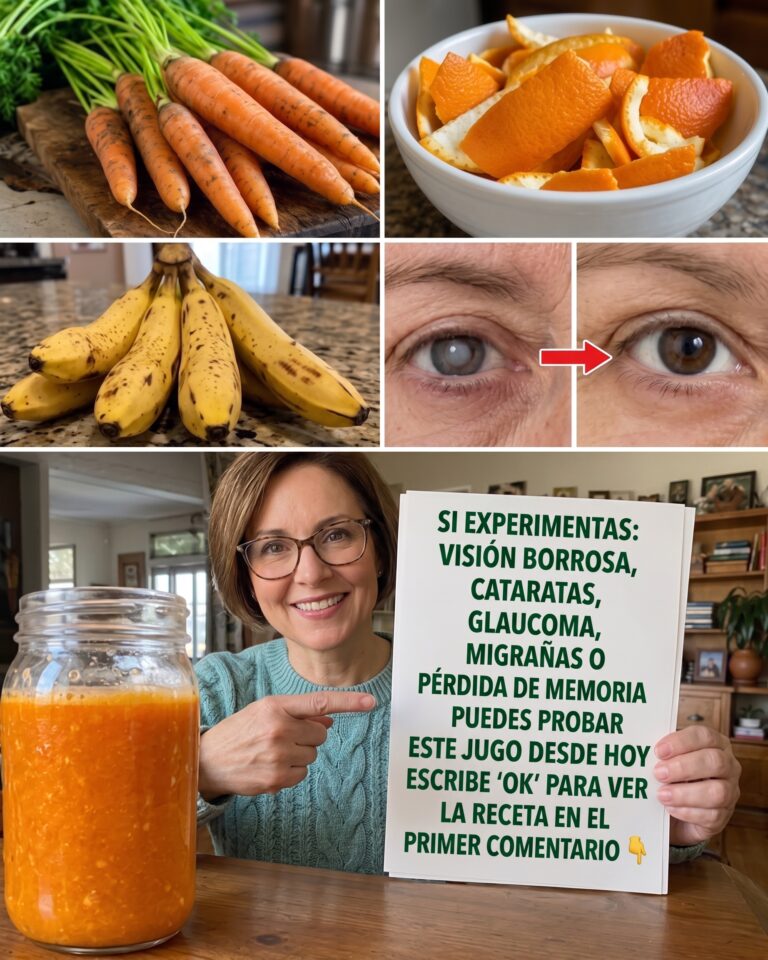 Zumo de Naranja, Zanahoria y Plátano: Una Combinación Nutritiva para Cuidar la Vista y Apoyar la Memoria