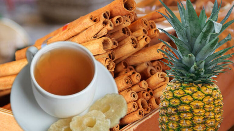 El Poder Antiinflamatorio de la Piña con Canela: Un Remedio Natural para Mejorar tu Circulación.