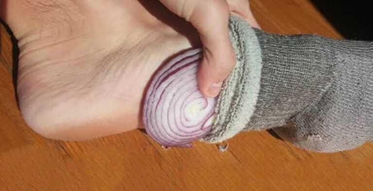 El Poder Inesperado de la Cebolla en los Pies: Beneficios Naturales para el Sistema Inmune y el Descanso.